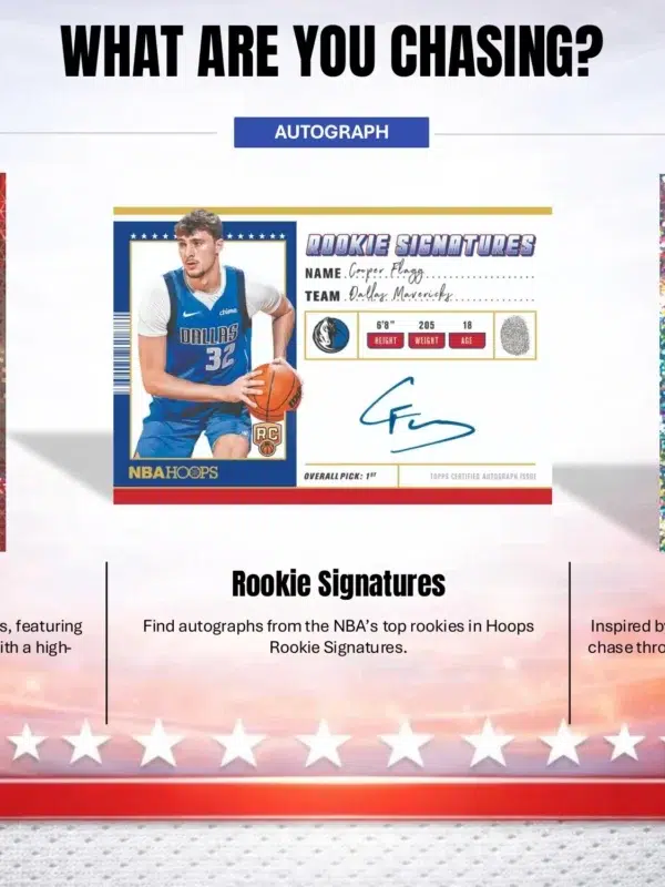 2025-26 Topps NBA Hoops Basketball Value Box