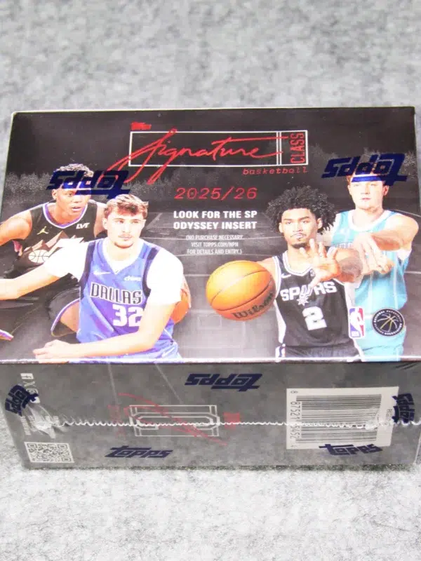 2025-26 Topps Signature Class Basketball NBA Value Box