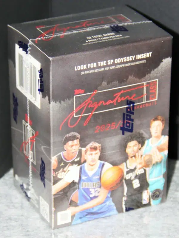 2025-26 Topps Signature Class Basketball NBA Value Box