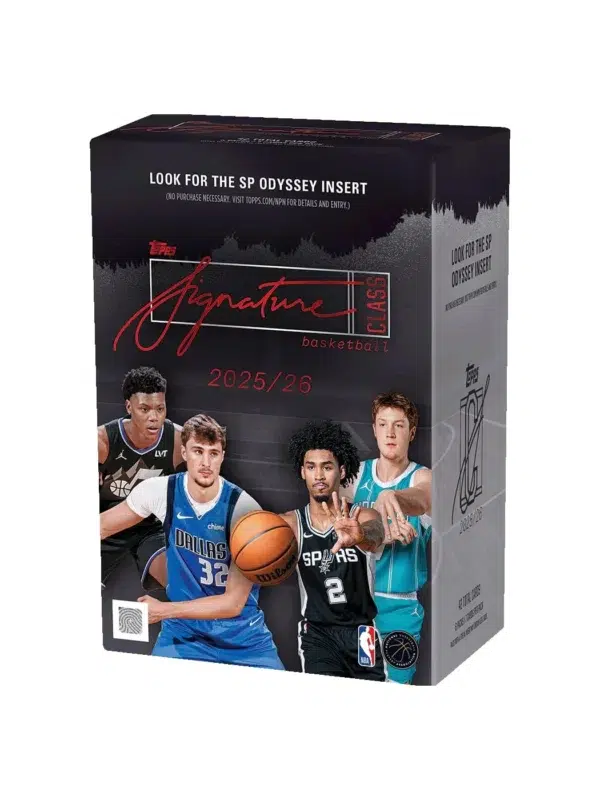 2025-26 Topps Signature Class Basketball NBA Value Box