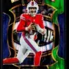 2025 Josh Allen #86 Panini Select Concourse Blue Green Shock Prizm