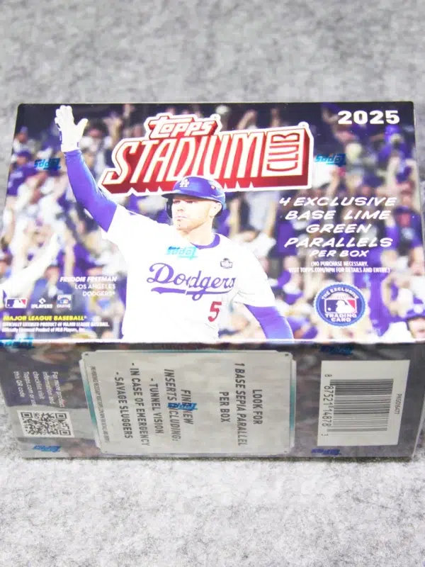 2025 Topps Stadium Club Baseball MLB Value Box