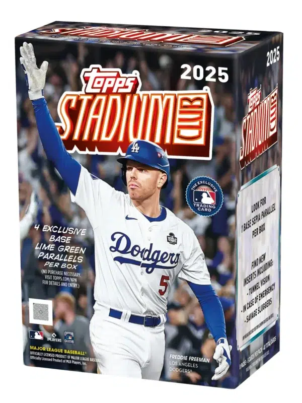 2025 Topps Stadium Club Baseball MLB Value Box