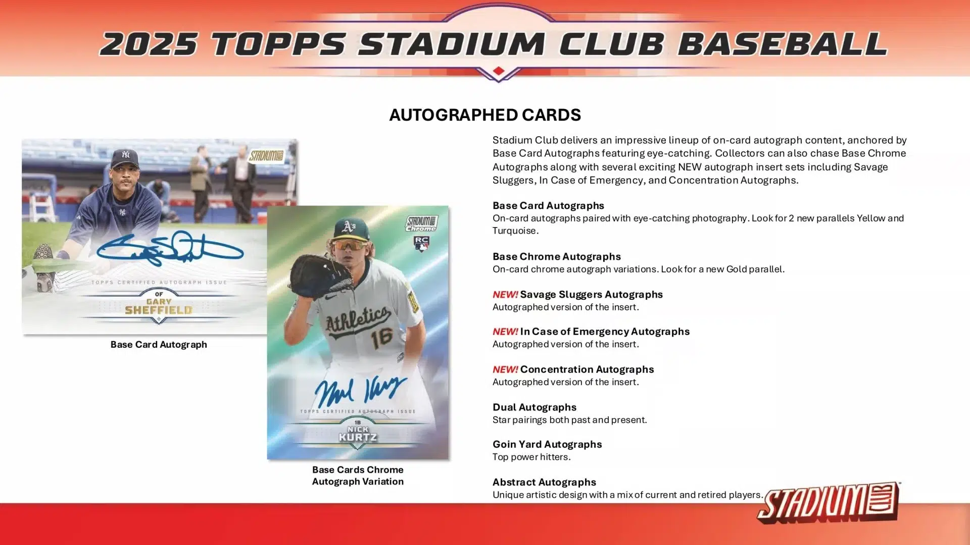 2025 Topps Stadium Club Baseball MLB Value Box