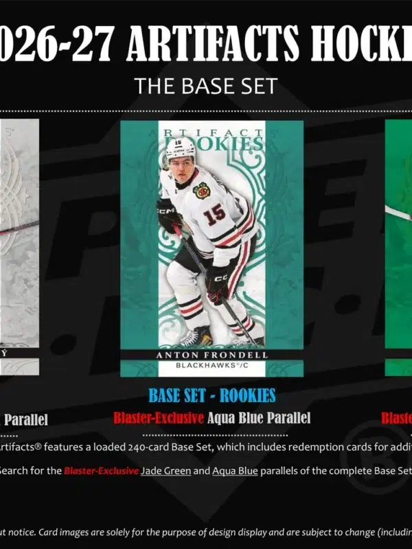 2026-27 Upper Deck Artifacts Hockey NHL Blaster Box