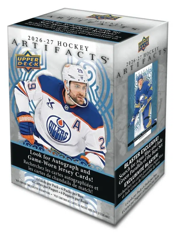 2026-27 Upper Deck Artifacts Hockey NHL Blaster Box