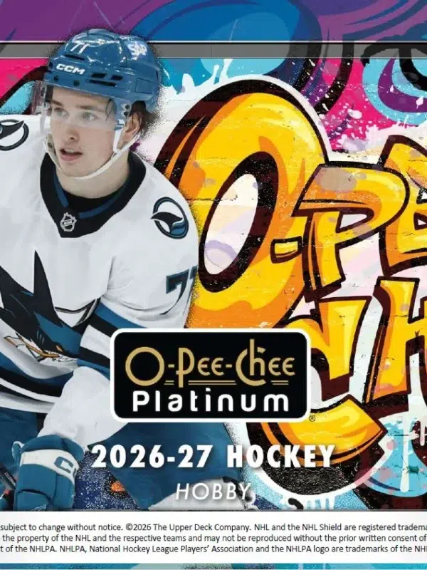 2026-27 Upper Deck O-Pee-Chee Platinum Hockey NHL Hobby Box