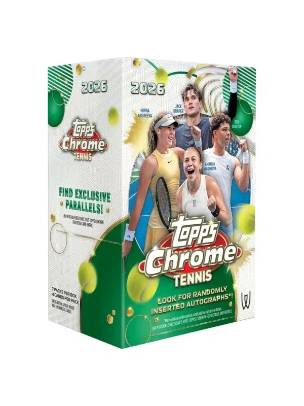 2026 Topps Chrome Tennis Value Box
