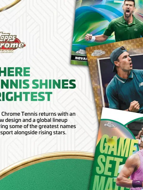 2026 Topps Chrome Tennis Value Box