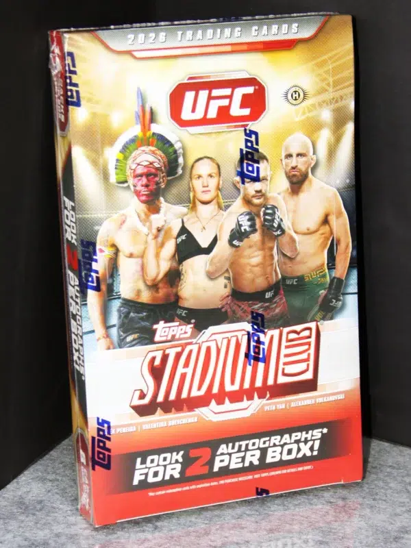 2026 Topps Stadium Club UFC Hobby Box - front