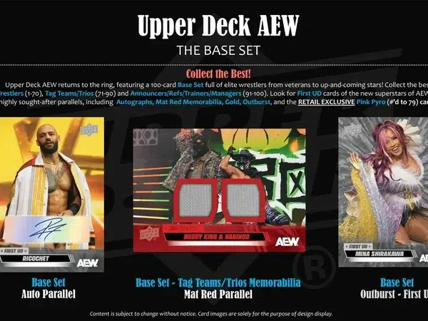 2026 Upper Deck AEW All Elite Wrestling Blaster Box