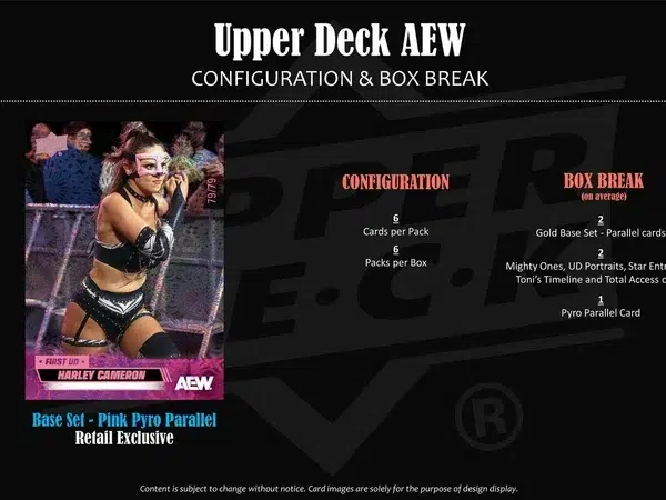 2026 Upper Deck AEW All Elite Wrestling Blaster Box