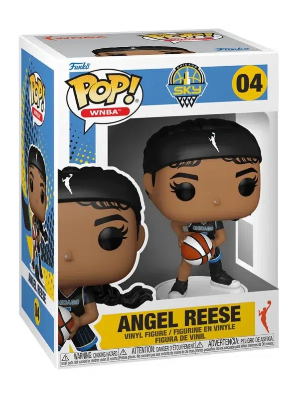 Funko POP! Angel Reese #04 WNBA Basketball Chicago Sky - box