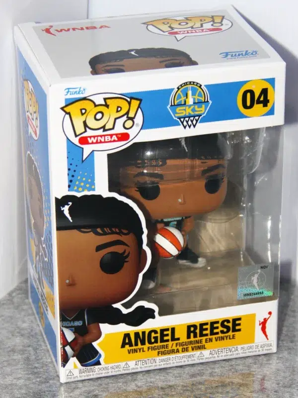 Funko POP! Angel Reese #04 WNBA Basketball Chicago Sky - stand