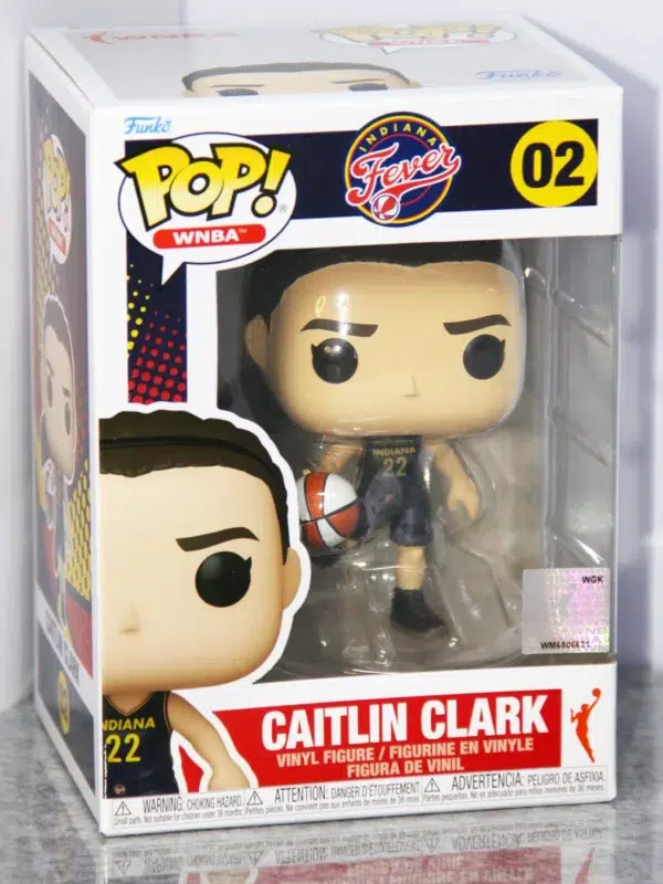 Funko POP! Caitlin Clark #02 WNBA Basketball Explorer Edition Indiana Fever - stand