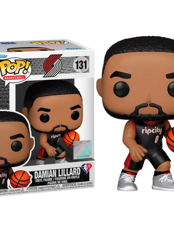 Funko POP! Damian Lillard #131 NBA Basketball City Edition Portland Trail Blazers - overview