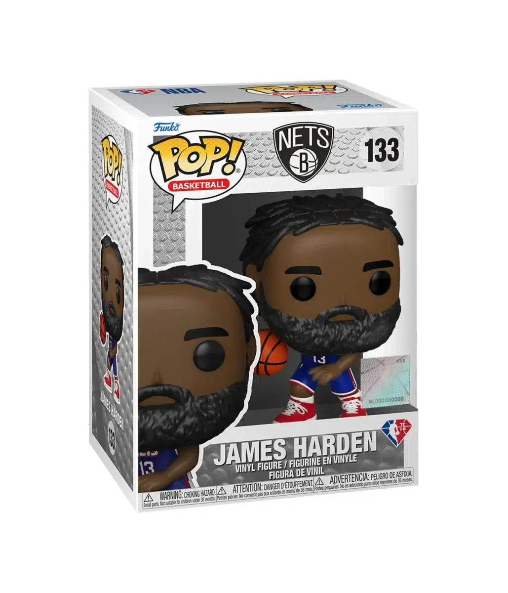 Funko POP! James Harden #133 NBA Basketball City Edition Brooklyn Nets - box
