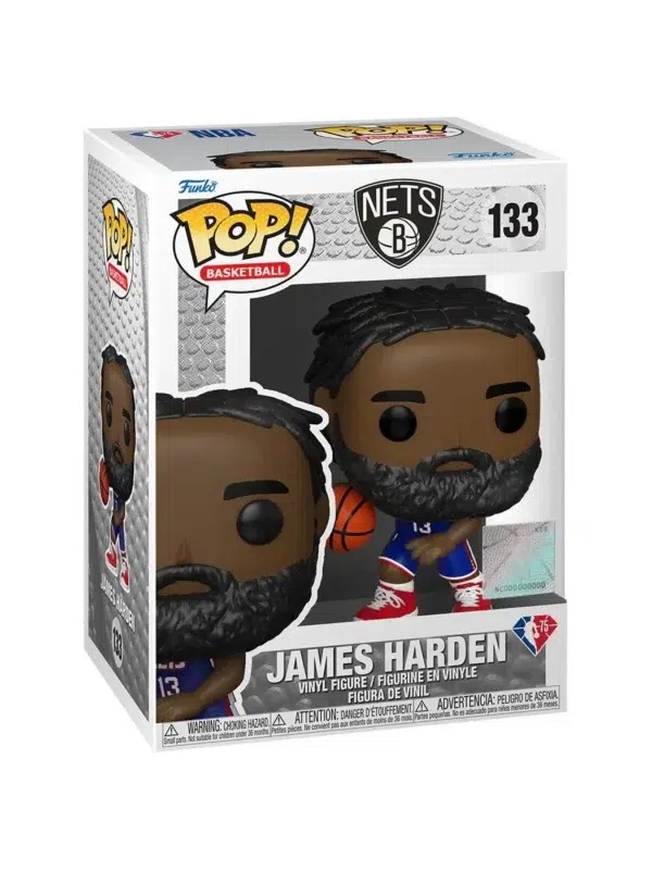 Funko POP! James Harden #133 NBA Basketball City Edition Brooklyn Nets - box