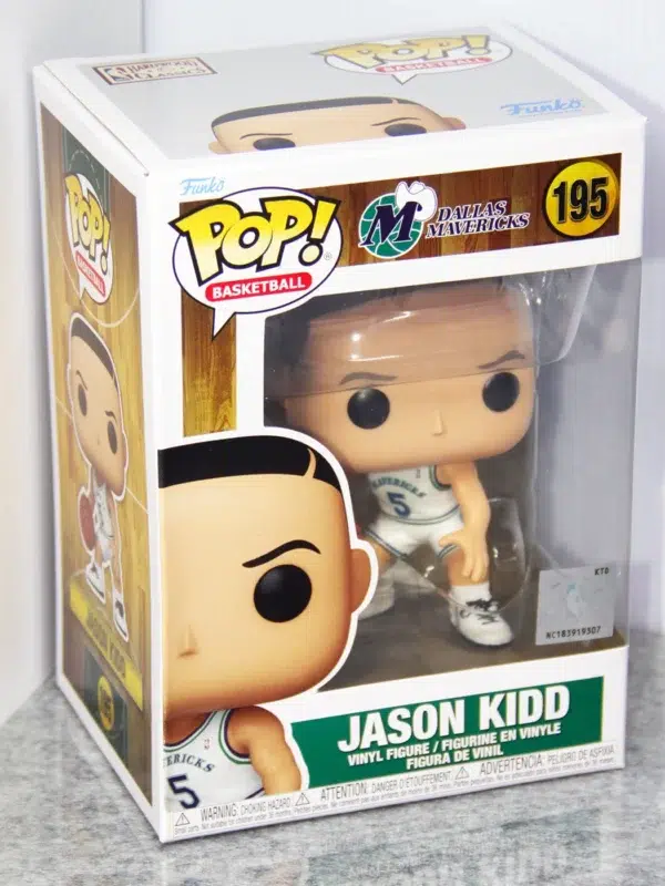 Funko POP! Jason Kidd #195 NBA Basketball Hardwood Classics Rookie Season Dallas Mavericks - stand