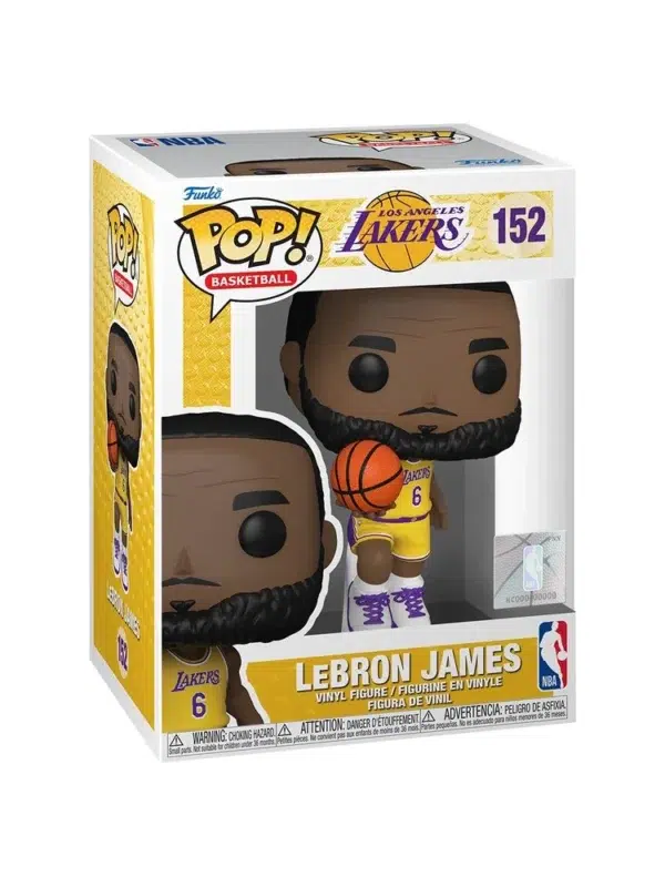 Funko POP! LeBron James #152 NBA Basketball Los Angeles Lakers - box