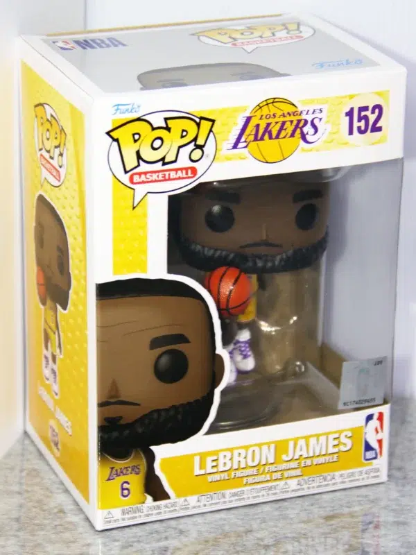 Funko POP! LeBron James #152 NBA Basketball Los Angeles Lakers - stand