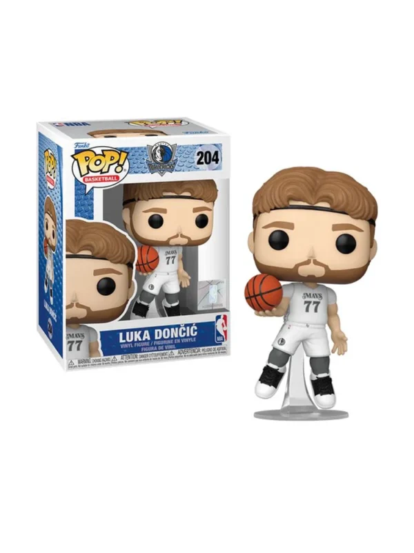 Funko POP! Luka Dončić #204 NBA Basketball 2024 City Edition Dallas Mavericks - overview