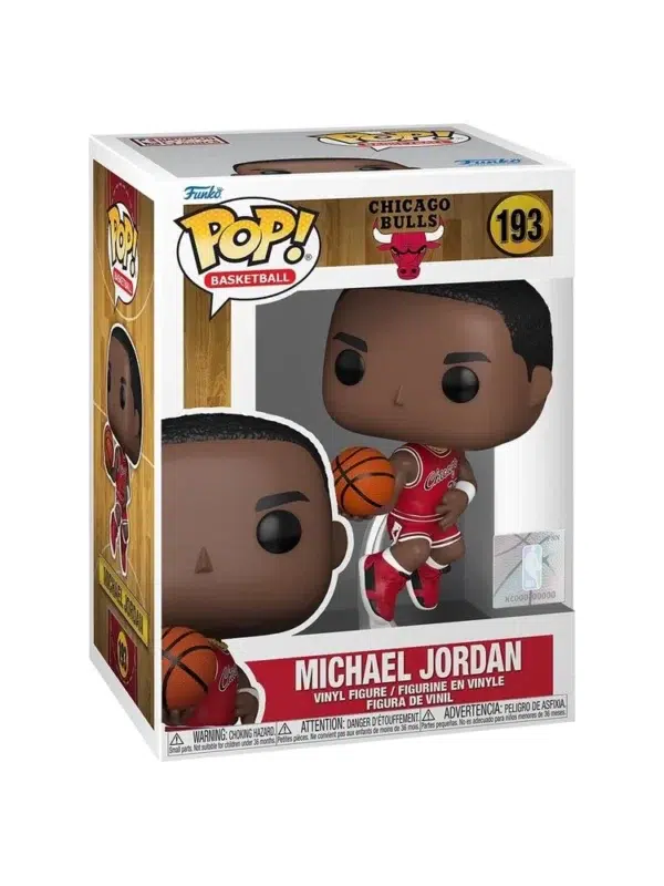 Funko POP! Michael Jordan #193 NBA Basketball Hardwood Classics Rookie Season Chicago Bulls - box