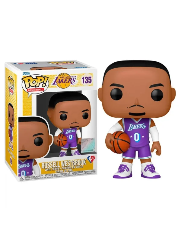 Funko POP! Russell Westbrook #135 NBA Basketball City Edition Los Angeles Lakers - overview