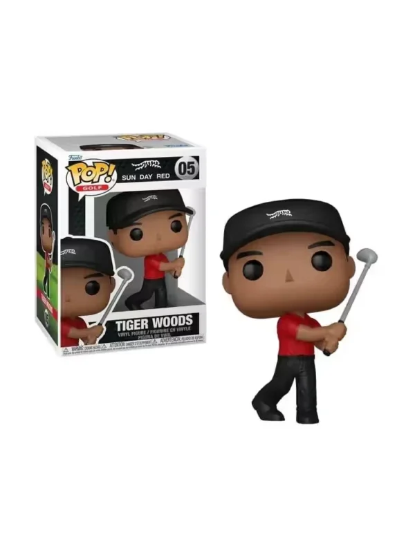 Funko POP! Tiger Woods #05 PGA Tour Golf Sun Day Red - overview