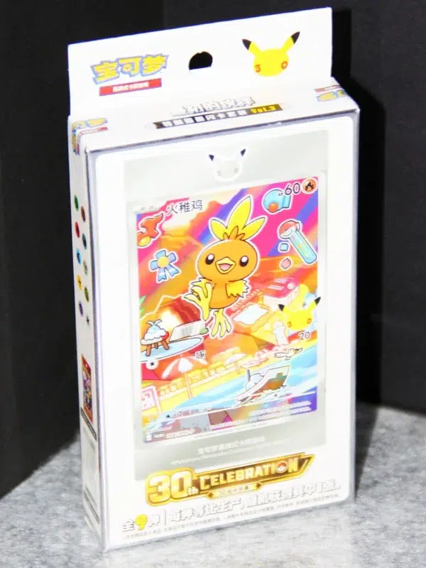 Pokemon TCG 30th Celebration First Partner Special Illustration Card Set Vol. 3 CHN