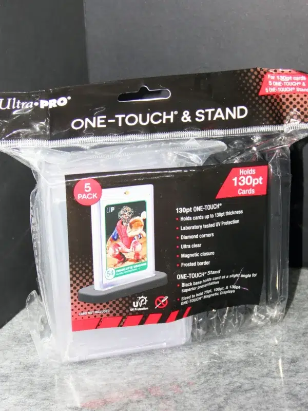 Ultra PRO One-Touch 130pt & Stands 5 Pack